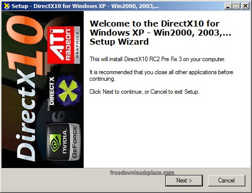 DirectX 12 Download For Windows 10, 8, 7, XP 64 Bit / 32 Bit