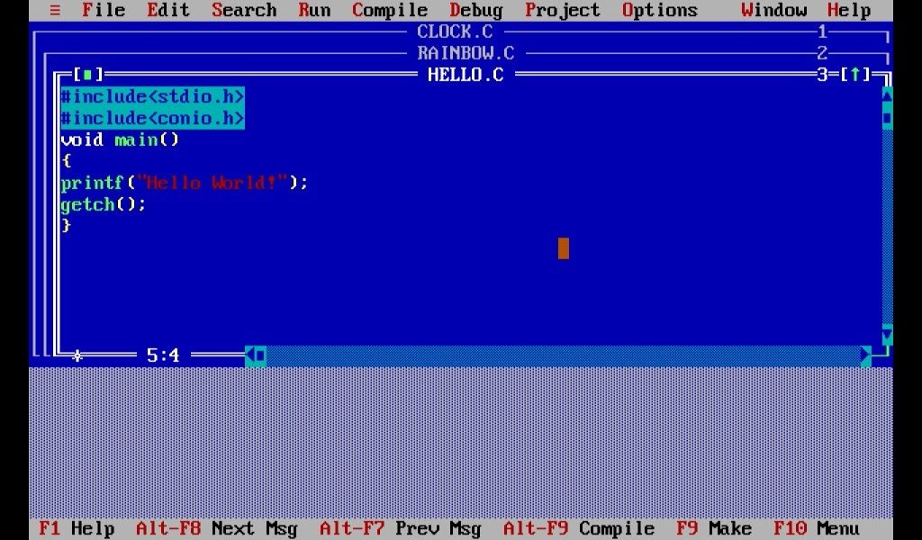 Turbo c++ software download