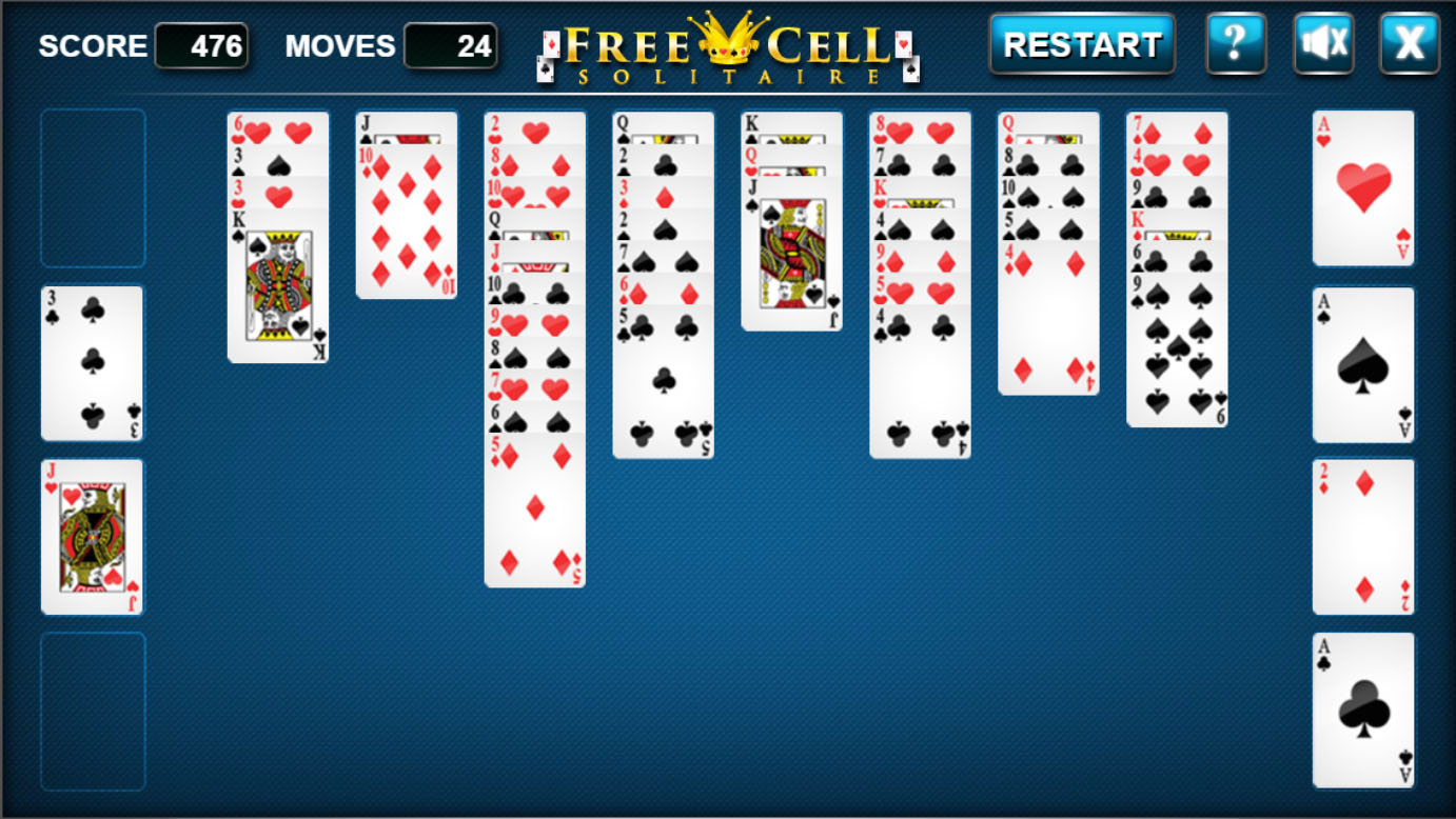 freecell solitaire game online